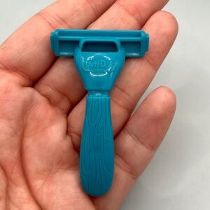 Playdoh Blue Plastic Shaving Razor Toy for Kids Replacement Accessory